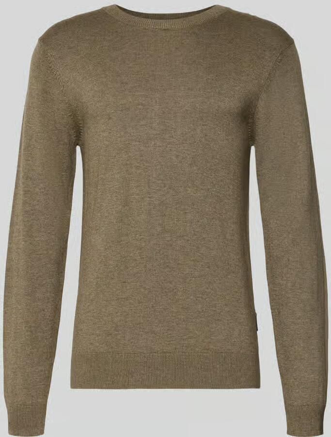 Casual friday Gebreide pullover met ribboorden model 'BELLS'