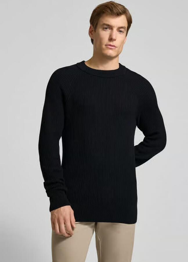Casual friday Gebreide pullover met ronde hals model 'Kristian' - Foto 2