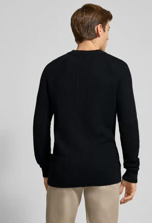 Casual friday Gebreide pullover met ronde hals model 'Kristian'