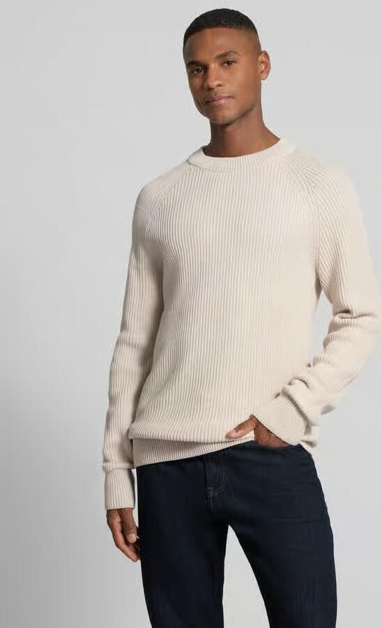Casual friday Gebreide pullover met ronde hals model 'Kristian' - Foto 2