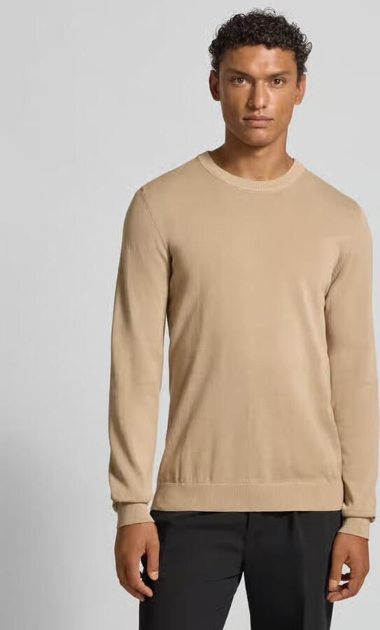 Casual friday Gebreide pullover met ronde hals model 'OSVALD' - Foto 2