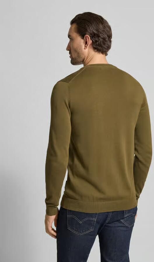 Casual friday Gebreide pullover met ronde hals model 'OSVALD'