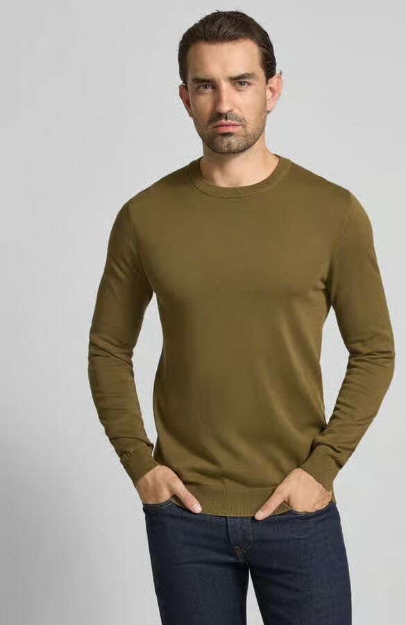 Casual friday Gebreide pullover met ronde hals model 'OSVALD' - Foto 2