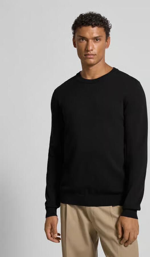 Casual friday Gebreide pullover met ronde hals model 'OSVALD' - Foto 2