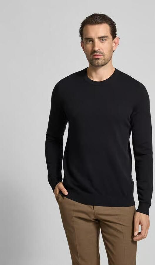 Casual friday Gebreide pullover met ronde hals model 'OSVALD' - Foto 2