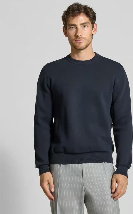 Casual friday Gebreide pullover met ronde hals model 'THEO' - Foto 2