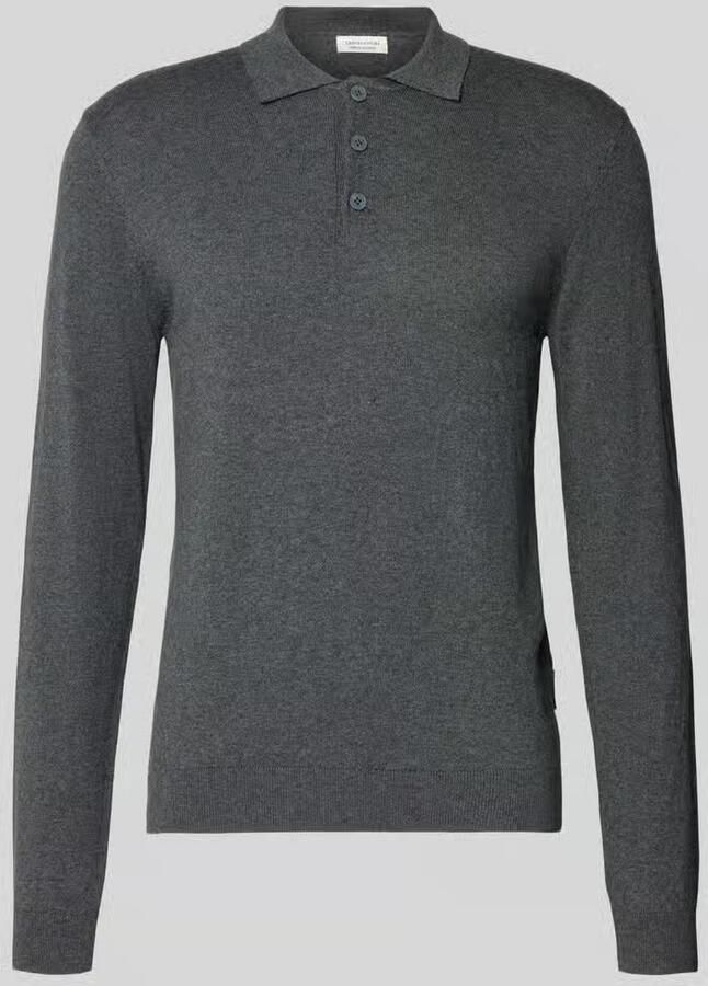 Casual friday Gebreide pullover van een mix van katoen en kasjmier model 'FRODE'
