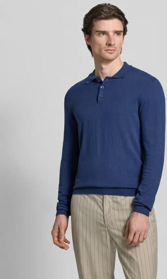 Casual friday Gebreide pullover van een mix van katoen en kasjmier model 'FRODE' - Foto 4