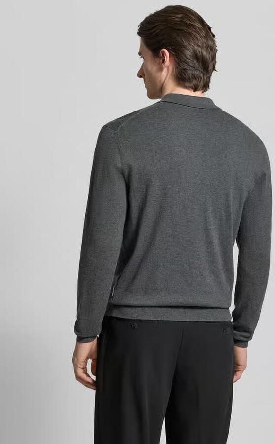 Casual friday Gebreide pullover van Mix van katoen en kasjmier Model 'FRODE' - Foto 2