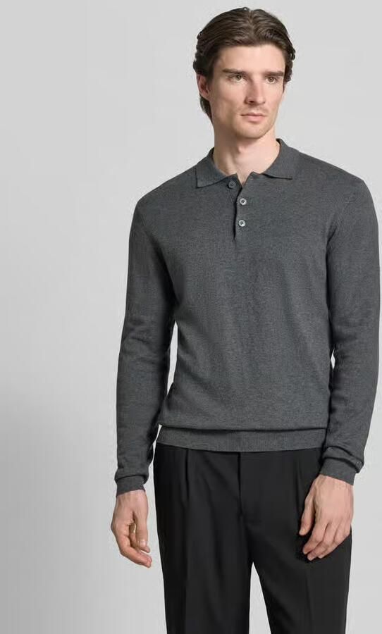 Casual friday Gebreide pullover van Mix van katoen en kasjmier Model 'FRODE' - Foto 3