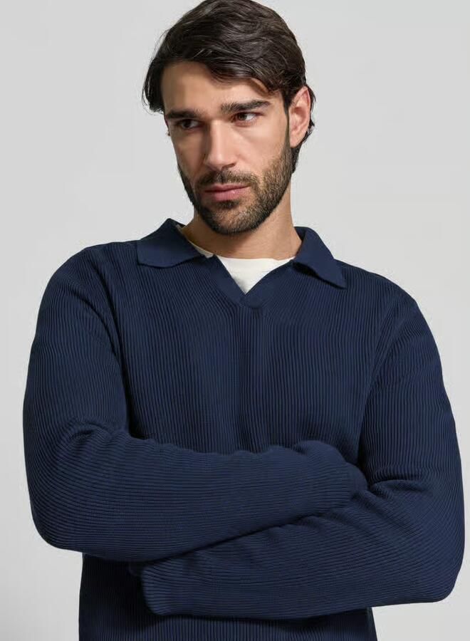 Casual friday Gebreide pullover van puur katoen model 'NORDIN' - Foto 2