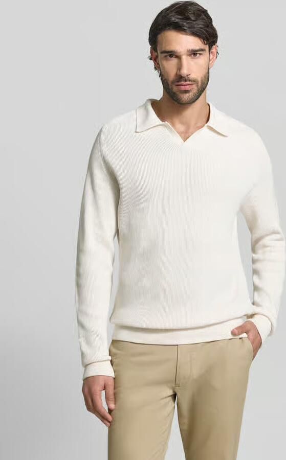 Casual friday Gebreide pullover van puur katoen model 'NORDIN' - Foto 2