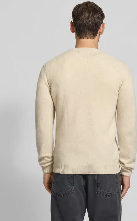 Casual friday Gebreide pullover van wolmix model 'KARL'