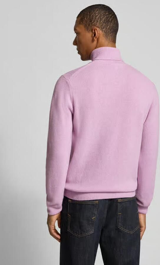 Casual friday Gebreide trui van katoenmix met col model 'KARL' - Foto 3