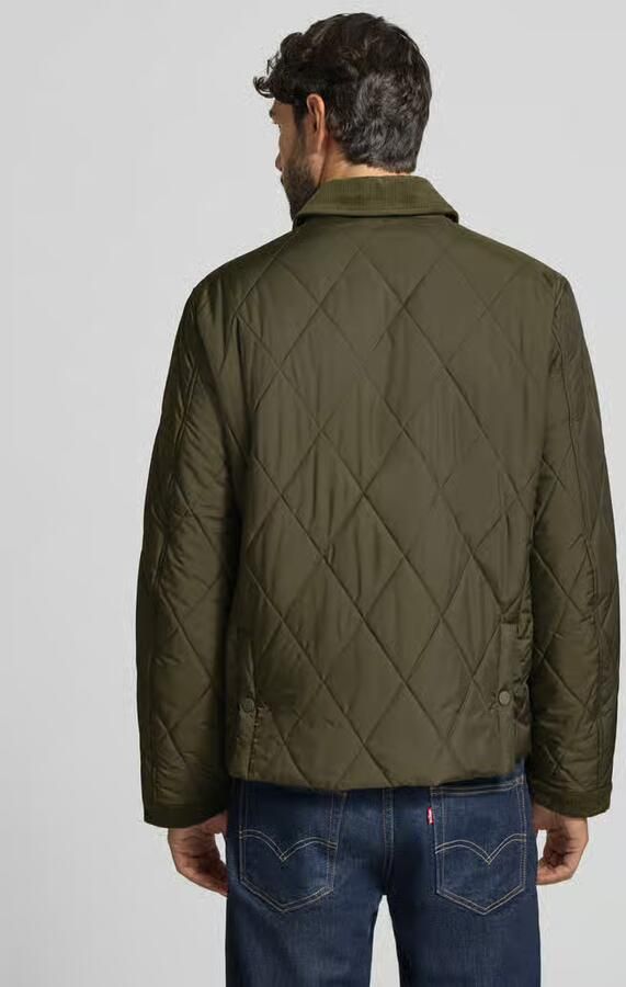 Casual friday Gewatteerd jack met omlegkraag van corduroy model 'BENJA' - Foto 2