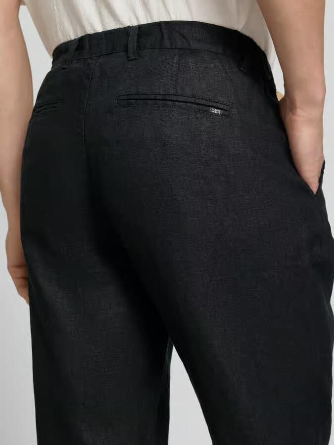 Casual friday Linnen broek met steekzakken model 'Pandrup'
