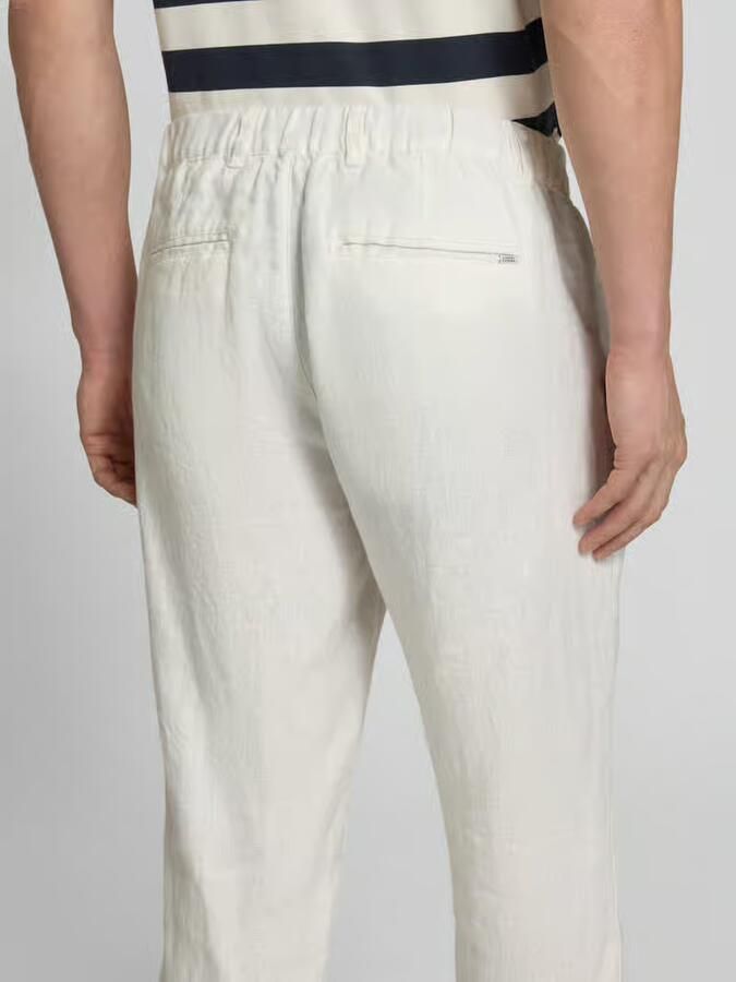 Casual friday Linnen broek met steekzakken model 'Pandrup'
