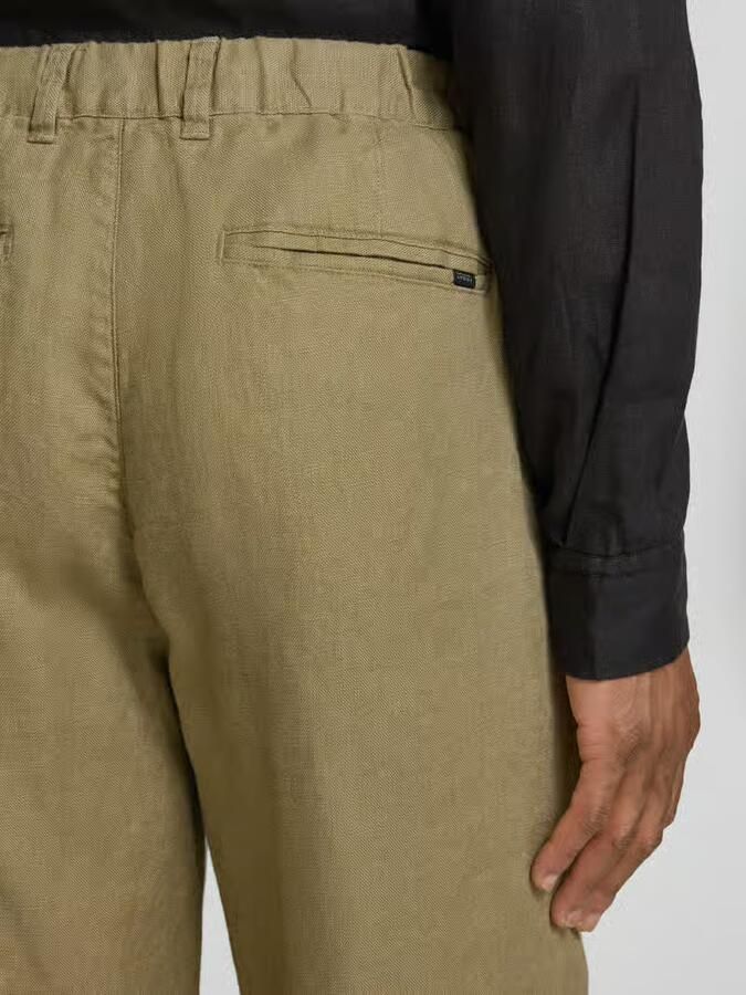 Casual friday Linnen broek met steekzakken model 'Pandrup'