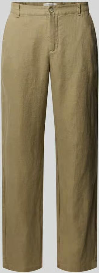 Casual friday Linnen broek met steekzakken model 'Pandrup' - Foto 2