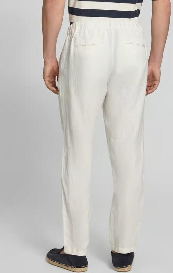 Casual friday Linnen broek met steekzakken model 'Pandrup'