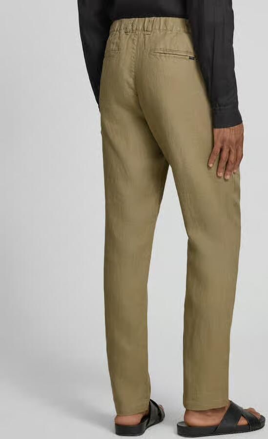 Casual friday Linnen broek met steekzakken model 'Pandrup'