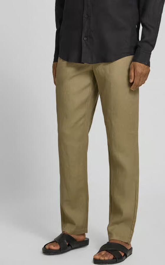 Casual friday Linnen broek met steekzakken model 'Pandrup' - Foto 2
