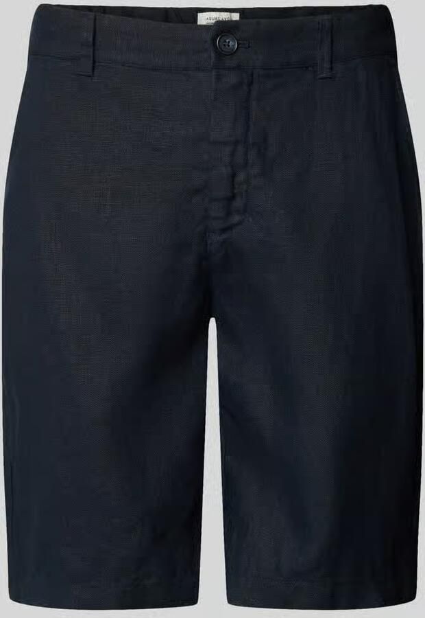 Casual friday Linnen short met steekzakken model 'PANDRUP' - Foto 2