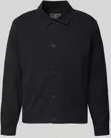 Casual friday Overshirt van Katoenmix met Knoopsluiting Model 'BUCHAN'