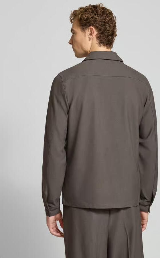 Casual friday Overshirt met viscose model 'ARTO' - Foto 2