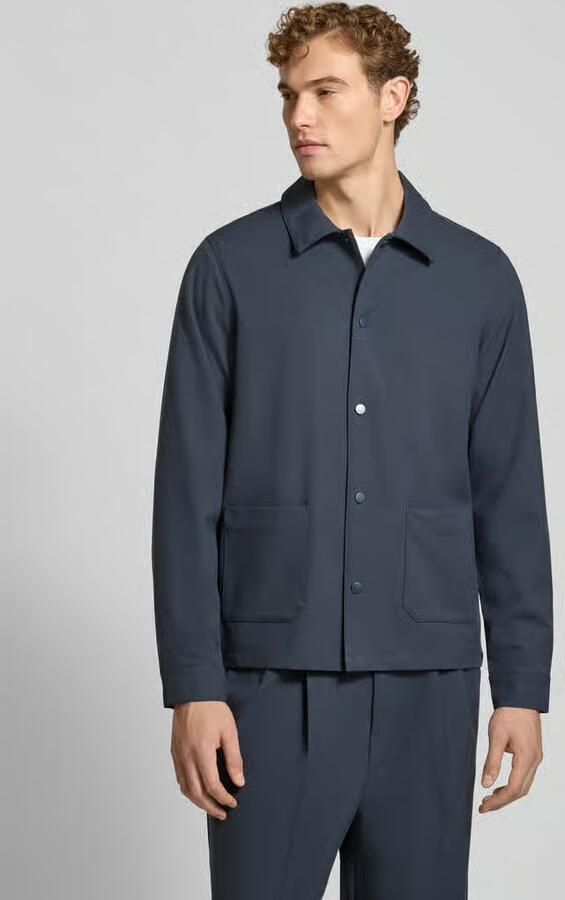 Casual friday Overshirt met viscose model 'ARTO' - Foto 3