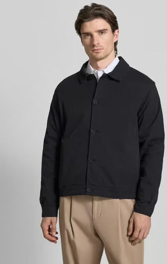 Casual friday Overshirt van Katoenmix met Knoopsluiting Model 'BUCHAN' - Foto 3
