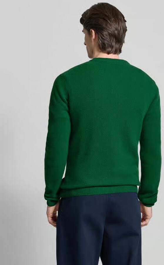 Casual friday Oversized gebreide pullover met geribde boorden - Foto 3