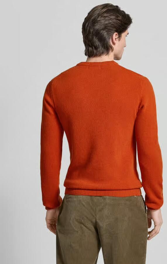 Casual friday Oversized gebreide pullover met geribde boorden - Foto 2