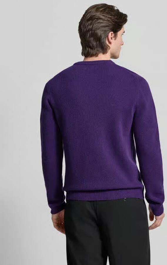 Casual friday Oversized gebreide pullover met geribde boorden - Foto 3