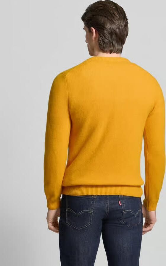 Casual friday Oversized gebreide pullover met geribde boorden - Foto 3