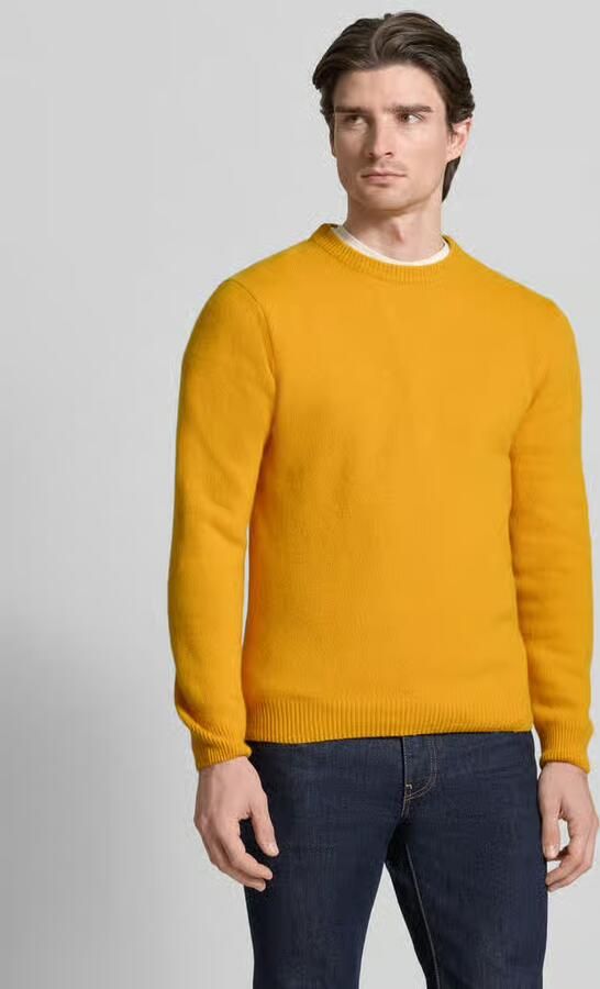 Casual friday Oversized gebreide pullover met geribde boorden - Foto 4