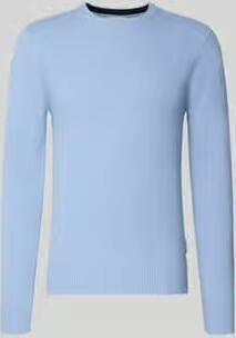 Casual friday Oversized gebreide pullover met geribde boorden