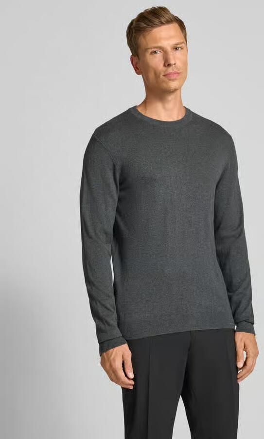 Casual friday Regular fit gebreide pullover met kasjmier model 'Halfdan' - Foto 2