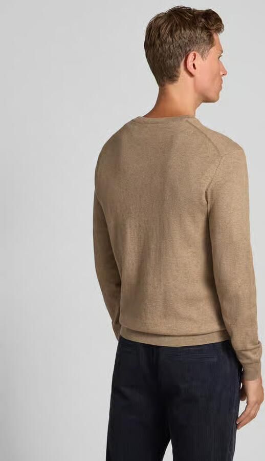 Casual friday Regular fit gebreide pullover met kasjmier model 'Halfdan'