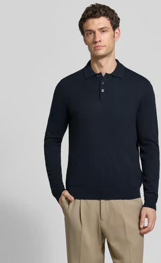 Casual friday Regular fit gebreide pullover van mix van katoen en kasjmier - Foto 2