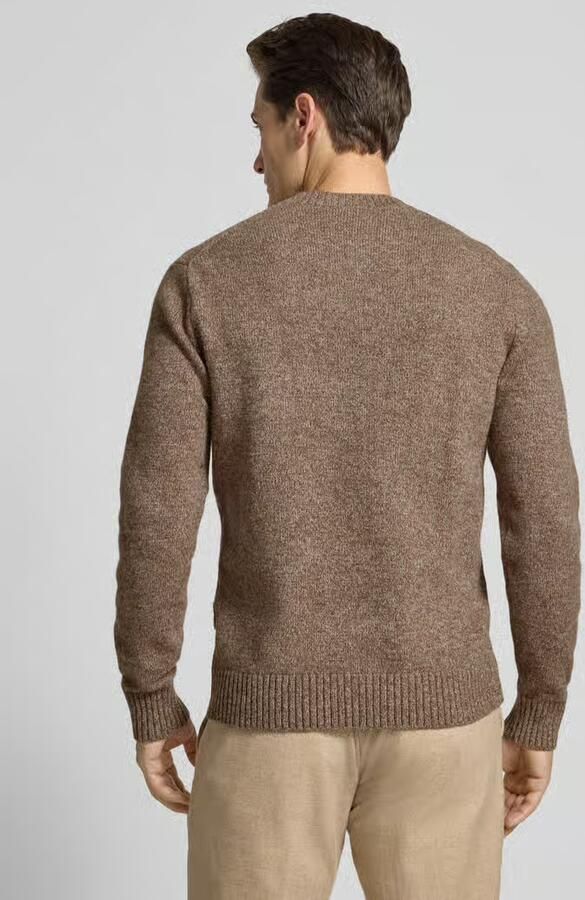 Casual friday Regular fit gebreide pullover van wolmix model 'ANTE'
