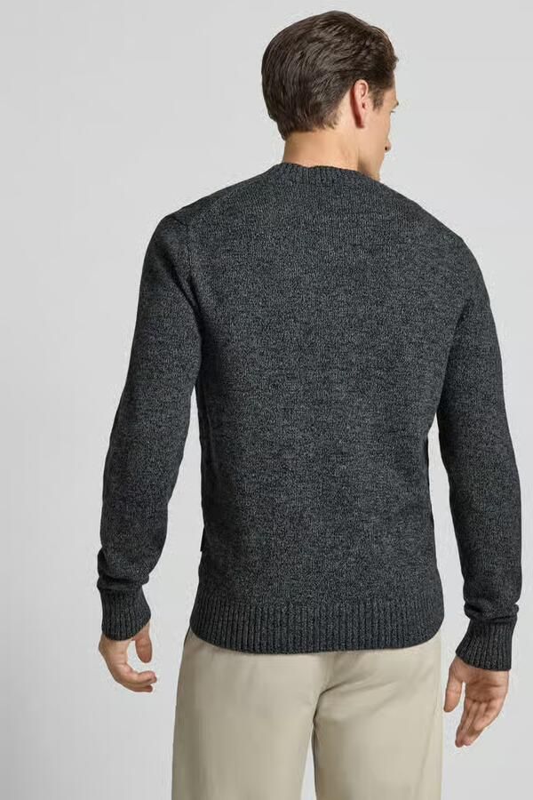 Casual friday Regular fit gebreide pullover van wolmix model 'ANTE'