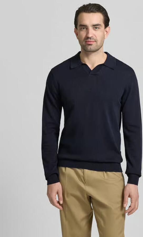 Casual friday Regular Fit longsleeve van lyocellmix model 'Bells' - Foto 3