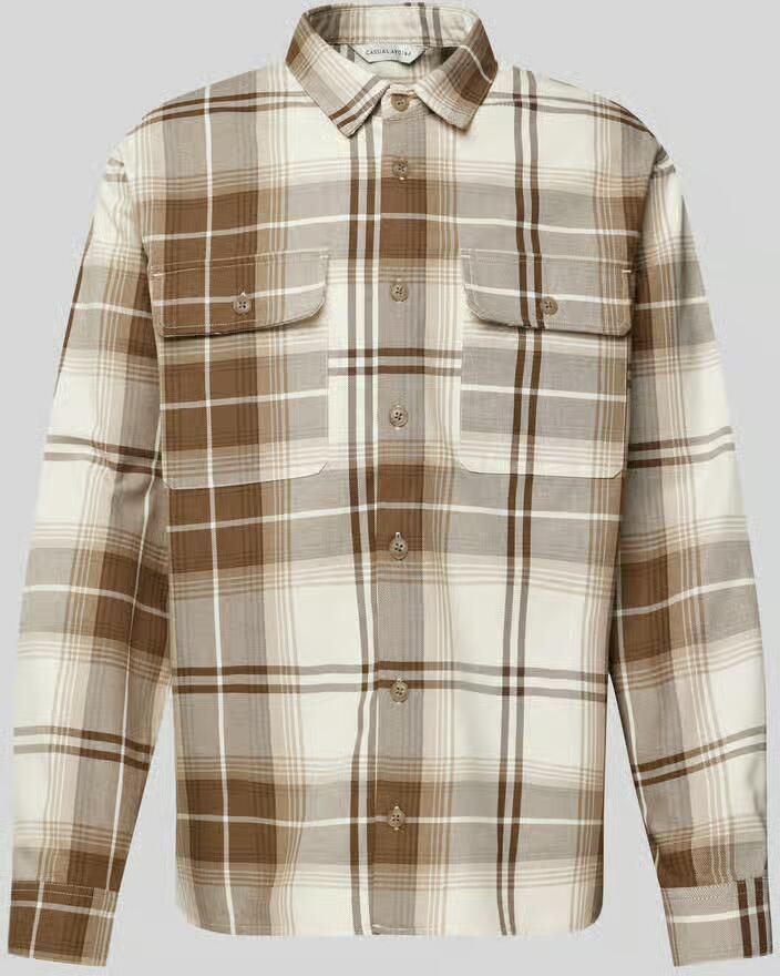 Casual friday Regular fit overhemdjack met borstzakken model 'AUSTER' - Foto 2