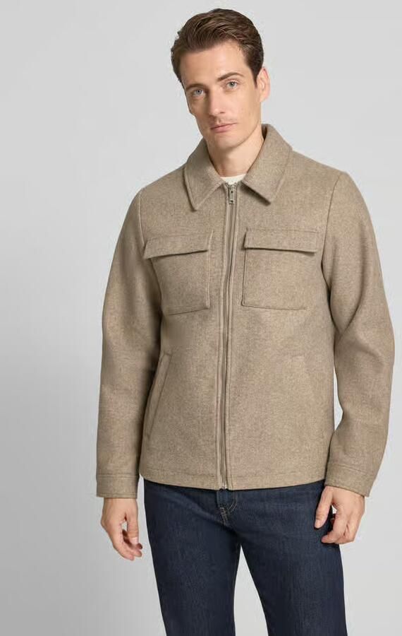 Casual friday Regular fit overhemdjack met borstzakken model 'MOBERG' - Foto 2