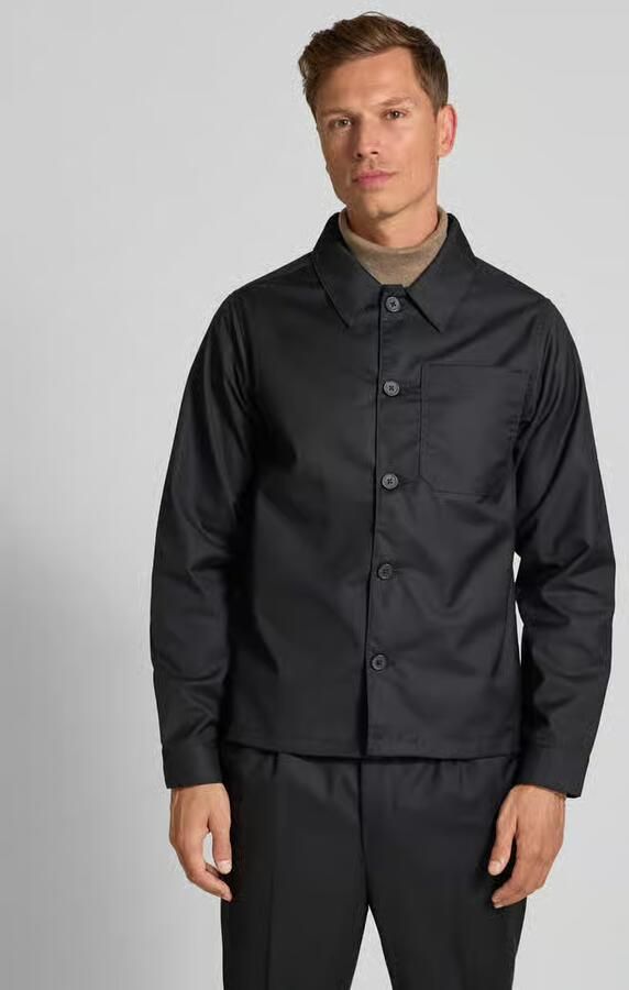 Casual friday Regular fit overhemdjack met viscose model 'Marco' - Foto 2