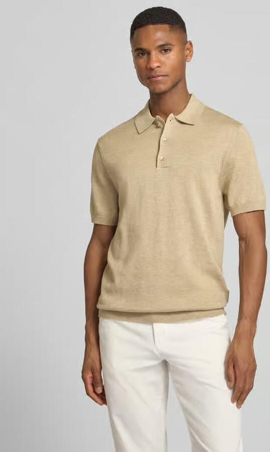 Casual friday regular fit poloshirt met knoopsluiting model 'BELLS' - Foto 3
