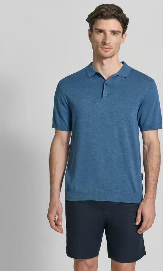 Casual friday regular fit poloshirt met knoopsluiting model 'BELLS' - Foto 3