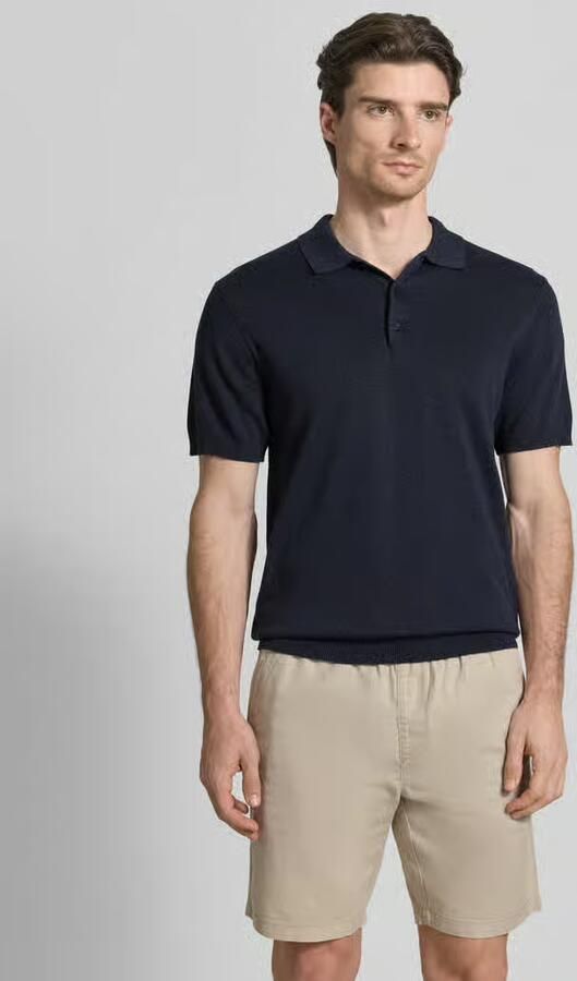 Casual friday regular fit poloshirt met knoopsluiting model 'BELLS' - Foto 3