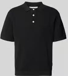 Casual friday regular fit poloshirt met labeldetail model 'ISAKSSON'